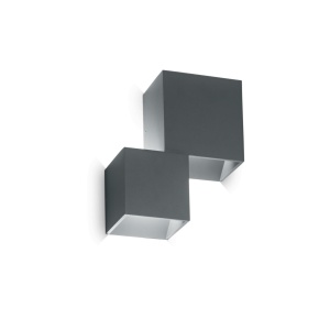 APLICA RUBIK AP2 ANTRACITE STIL MODERN IDEAL LUX