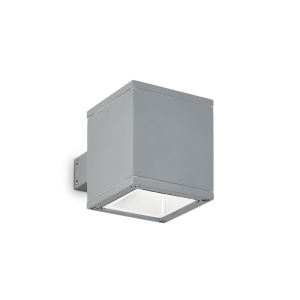 APLICA SNIF SQUARE AP1 GRIGIO STIL MODERN IDEAL LUX