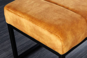 BANCUTA 110CM, PETIT BEAUTE, DIN CATIFEA GALBEN MUSTAR, COD 41251 - Img 3