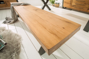 BANCUTA, THOR, DIN STEJAR SALBATIC, 180CM, STIL VINTAGE - Img 2