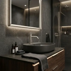 BATERIE PENTRU BAIE REA LUNGO STRIPE NICKEL PERIAT, CALITATE SUPERIOARA - Img 5