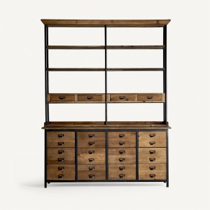 BIBLIOTECA 180CM, DIN LEMN DE ULM MARO, DESIGN EXCLUSIVIST, VICAL HOME