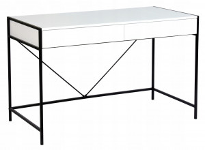 BIROU MODERN, ACCENT DIN METAL SI MDF CU SERTARE ,DESIGN SCANDINAV TUI - Img 2