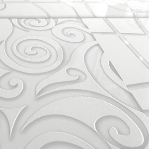 BUFET 130CM, EDDY GRAPHIC, COD 5067, STIL MODERN, REALIZATA PANOURI LAMINATE,USI SEMIGRAFIATE - Img 4