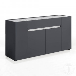 BUFET 4 USI 172CM, TONYA, COD 3676, STIL MODERN, REALIZATA DIN PANOURI ECO DIN LEMN