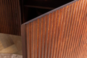 BUFET GATSBY 150CM, LEMN MASIV SI METAL, MARO INCHIS, MODEL DEOSEBIT, ARTIM GROUP SELECTION - Img 4
