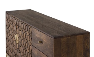 BUFET LIVING 145CM, COD 1465, DIN LEMN DE MANGO SI METAL, ARTIM GROUP SELECTION - Img 8