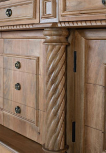 BUFET LIVING 200CM, CULOARE NATUR, LEMN DE MANGO, GINER Y COLOMER - Img 6