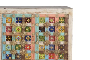 BUFET LIVING, ARTIM 1206, DIN LEMN DE MANGO, MULTICOLOR, ARTIM GROUP SELECTION - Img 4