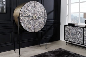 BUFET/ORGANIZATOR DECORATIV, 160CM, LEMN MASIV SI OS, MODEL DEOSEBIT, ARTIM GROUP SELECTION - Img 1
