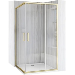 CABINA DE DUS CITY 80X100, AURIU PERIAT, CU CADITA SAVOY NEAGRA, CALITATE SUPERIOARA