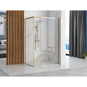 CABINA DE DUS SOLAR GOLD 90X90, CU CADITA SAVOY NEAGRA, CALITATE SUPERIOARA - Img 2