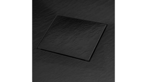 CADITA DE DUS REA MAGNUM, 90x90 CM, NEGRU, DIN COMPOZIT, CALITATE SUPERIOARA - Img 5