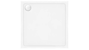CADITA DE DUS REA SAVOY, 80x80 CM, ALB, DIN ACRIL, CALITATE SUPERIOARA - Img 2