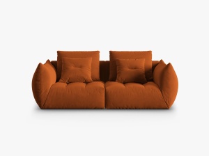 CANAPEA BLOOM, 3 LOCURI, 232 CM, DIVERSE CULORI SI MATERIALE, DESIGN DEOSEBIT - Img 3