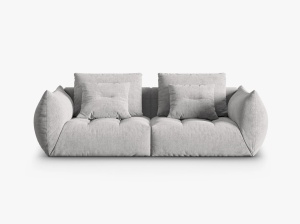 CANAPEA BLOOM, 3 LOCURI, 232 CM, DIVERSE CULORI SI MATERIALE, DESIGN DEOSEBIT - Img 13