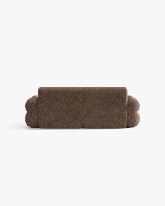 CANAPEA CU 3 LOCURI, NEO, MARO, 220X100 CM, TAPITAT CU TAPITERIE DIN TEXTIL CHENILLE SILENCIO, MICADONI - Img 4