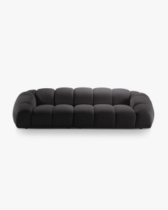 CANAPEA CU 4 LOCURI DIANA, ESPRESSO, 294X114 CM, TAPITAT CU TAPITERIE DIN TEXTIL 3D SONIC, MICADONI