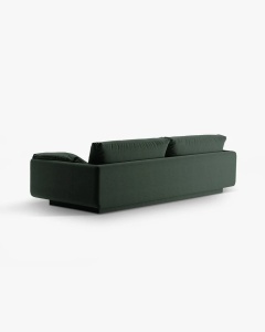 CANAPEA CU 4 LOCURI, TORINO, 250X103, VERDE MUSCHI, CU TAPITERIE DIN TEXTIL STRUCTURAT WIND, MICADONI - Img 4