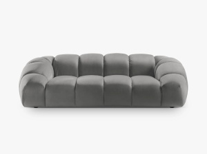 CANAPEA DIANA, 3 LOCURI, 254 CM, DIVERSE CULORI SI MATERIALE, DESIGN DEOSEBIT - Img 17