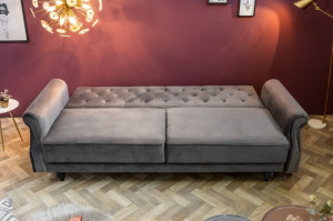 CANAPEA EXTENSIBILA, 220CM CATIFEA GRI, DESIGN MODERN, ARTIM GROUP SELECTION - Img 3