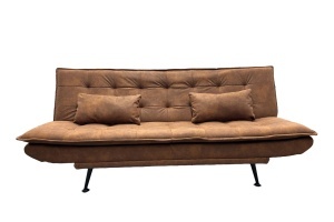 CANAPEA EXTENSIBILA, JAZZ 195CM, 3 LOCURI, MATERIAL MICROFIBRA, CULOARE MARO, ARTIM GROUP SELECTION - Img 6