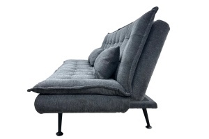 CANAPEA EXTENSIBILA, JAZZ 195CM, 3 LOCURI, MATERIAL TEXTIL, CULOARE GRI, ARTIM GROUP SELECTION - Img 7