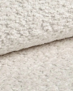 CANAPEA EXTENSIBILA LIDO, BEJ DESCHIS, 158X69 CM, TAPITAT CU TAPITERIE DIN TEXTIL BOUCLE CORAL, MICADONI - Img 6
