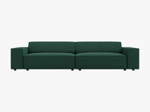 CANAPEA JODIE, 4 LOCURI, 244 CM, DIVERSE CULORI SI MATERIALE, DESIGN DEOSEBIT - Img 14