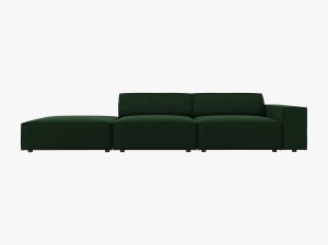 CANAPEA JODIE, STANGA, 3 LOCURI, 262 CM, DIVERSE CULORI SI MATERIALE, DESIGN DEOSEBIT - Img 13
