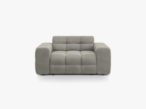 CANAPEA KENDAL, 2 LOCURI, 156 CM, DIVERSE CULORI SI MATERIALE, DESIGN DEOSEBIT - Img 1