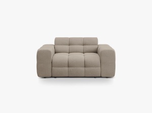 CANAPEA KENDAL, 2 LOCURI, 156 CM, DIVERSE CULORI SI MATERIALE, DESIGN DEOSEBIT - Img 11