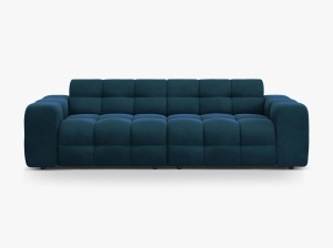 CANAPEA KENDAL, 4 LOCURI, 255 CM, DIVERSE CULORI SI MATERIALE, DESIGN DEOSEBIT - Img 8