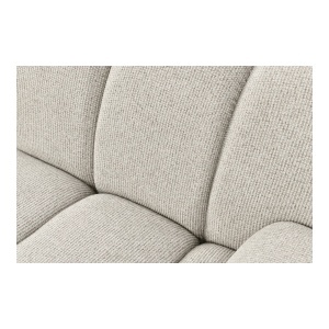 CANAPEA MODULARA LIVING TAZA 190CM, DIN LEMN SI TEXTIL, CULOARE BEJ NISIPIU, HOUSE NORDIC - Img 4
