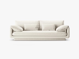 CANAPEA TORINO, 3 LOCURI, 220 CM, DIVERSE CULORI SI MATERIALE, DESIGN DEOSEBIT - Img 10