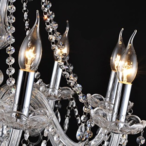 Candelabru cu lampă de cristal 392183 - Img 4