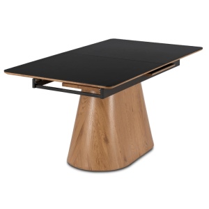 CEL MAI MIC PRET!!!MASA EXTENSIBILA 160-200CM, ARTIM MEBLE, REALIZATA DIN METAL, LEMN SI CERAMICA, CULOARE MARMURA NEGRU/STEJAR, STIL MODERN - Img 8