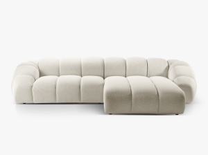 COLTAR DIANA, DREAPTA, 4 LOCURI, 334 CM, DIVERSE CULORI SI MATERIALE, DESIGN DEOSEBIT - Img 9