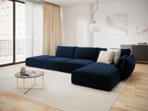 COLTAR DREAPTA 364CM, VANDA 5 LOCURI, DIVERSE CULORI, MATERIAL CATIFEA, ARTIM GROUP COLLECTION - Img 3