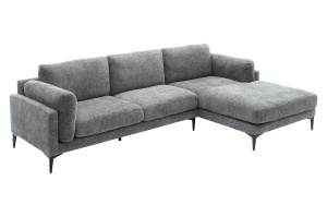 COLTAR DREAPTA, MANHATTEN 295CM, TESATURA CHENILLE GRI, ARTIM GROUP SELECTION - Img 6