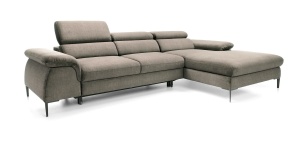 COLTAR EDIE MEDIUM, CU FUNCTIE DE DORMIT, GRUPA I, CONFECTIONAT DIN METAL, SPUMA POLIURETANICA SI TEXTIL, STIL MODERN - Img 1