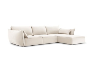 COLTAR ELEGANT DREAPTA 308CM, VANDA 4 LOCURI, DIVERSE CULORI, MATERIAL CATIFEA, ARTIM GROUP COLLECTION - Img 3