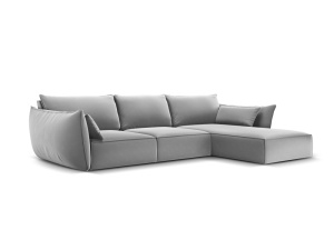 COLTAR ELEGANT DREAPTA 308CM, VANDA 4 LOCURI, DIVERSE CULORI, MATERIAL CATIFEA, ARTIM GROUP COLLECTION - Img 13