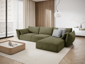 COLTAR ELEGANT DREAPTA 308CM, VANDA 4 LOCURI, DIVERSE CULORI, MATERIAL TEXTIL CHENILLE, ARTIM GROUP COLLECTION - Img 4