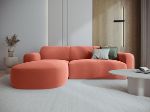 COLTAR ELEGANT STANGA 250CM, JASMIN 4 LOCURI, DIVERSE CULORI, MATERIAL CATIFEA, ARTIM GROUP COLLECTION - Img 13