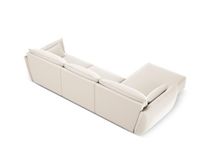 COLTAR ELEGANT STANGA 308CM, VANDA 4 LOCURI, DIVERSE CULORI, MATERIAL CATIFEA, ARTIM GROUP COLLECTION - Img 4