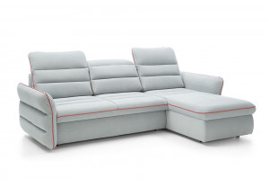 COLTAR EXTENSIBIL ERGONOMIC MARCO GRI/ROSU DESIGN MODERN PSK - Img 1