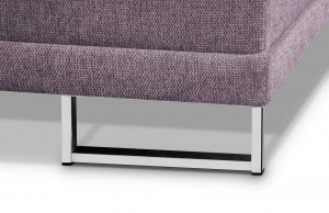 COLTAR EXTENSIBIL STANGA, BOSS 272CM, DIN TEXTIL FOARTE FIN DE CULOARE ROZ, CONFORT SPORIT - Img 5