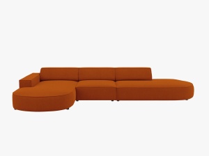 COLTAR JODIE, STANGA, 4 LOCURI, 342 CM, DIVERSE CULORI SI MATERIALE, DESIGN DEOSEBIT - Img 11