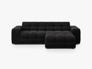 COLTAR KENDAL, DREAPTA, 4 LOCURI, 256 CM, DIVERSE CULORI SI MATERIALE, DESIGN DEOSEBIT - Img 9